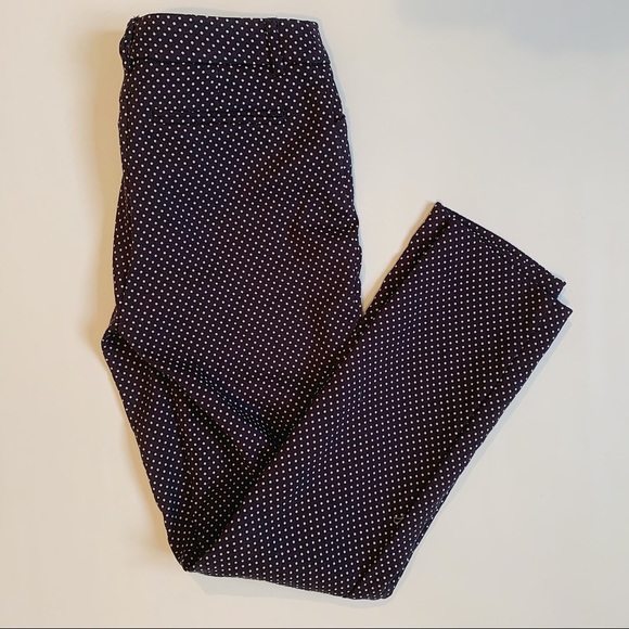 Dalia Pants - Dalia Polka dot ankle pants